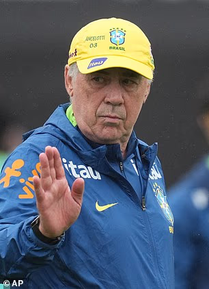 Carlo Ancelotti ha chiesto al presidente del Brasile se dovrebbe scegliere Neymar per la Coppa del Mondo – mentre il politico rivela i suoi consigli all’allenatore