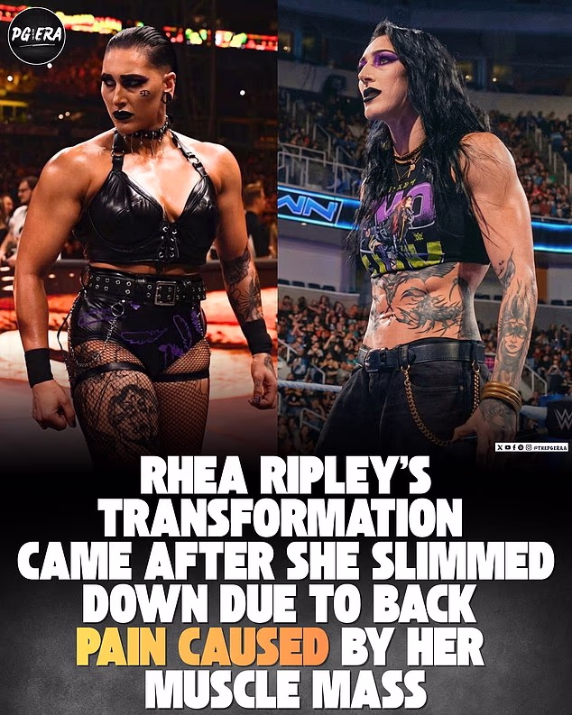 La sensazione australiana della WWE Rhea Ripley critica le BUGIE per il cambiamento radicale nel suo aspetto e scherza sul fatto di avere un disturbo alimentare