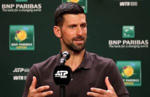 Novak Djokovic (spalla) si ritira dal Miami Open