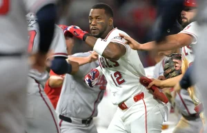 Secondo quanto riferito, la sospensione di Jorge Soler è stata ridotta a 4 partite più di una settimana dopo l’incontro tra Angels e Braves