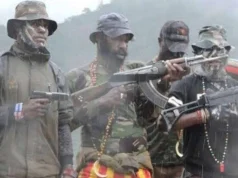 Una volta fuggito, il cecchino fuggitivo del KKB dei soldati TNI è ormai finito!