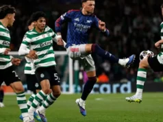 Link Streaming live Arsenal vs Sporting CP, calcio d’inizio alle 02:00 WIB