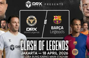 Barcelona Legends contro DRX World Legends al GBK oggi!