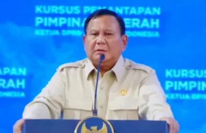 Chiamando patrioti tutti i presidenti indonesiani dell’RPPD, Prabowo darà istruzioni in modo pratico
