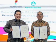 Menpora Erick Thohir collabora con il Ministro dell’Istruzione e della Tecnologia, campus pronto a diventare un centro per la nascita dei futuri atleti