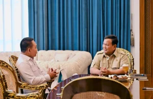 Dudung incontra Prabowo al palazzo e discute di difesa e geopolitica globale