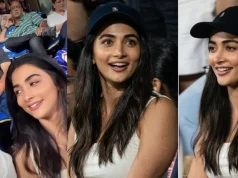 L’apparizione dell’attrice Pooja Hegde a Wankhede accende il dibattito sulla lealtà all’IPL