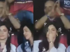 IPL 2026 (GUARDA): il gesto esilarante di Anushka Sharma sui sei di Virat Kohli durante l’incontro RCB vs GT