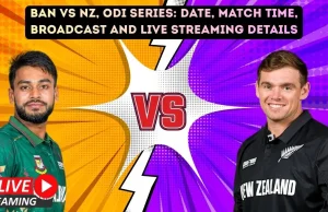 BAN vs NZ, serie ODI: data, ora, dettagli della trasmissione e dello streaming live della partita