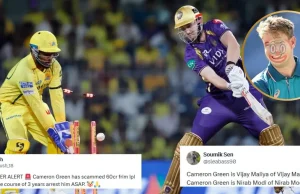 I fan lanciano il festival dei meme mentre la lotta di Cameron Green continua per i Kolkata Knight Riders nell’IPL 2026