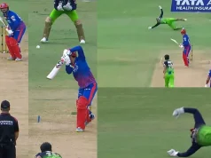 IPL 2026 (GUARDA): Flying Jitesh Sharma afferra un urlatore per rimuovere Sameer Rizvi durante l’incontro tra RCB e DC