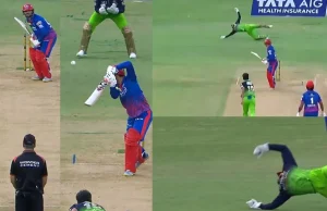 IPL 2026 (GUARDA): Flying Jitesh Sharma afferra un urlatore per rimuovere Sameer Rizvi durante l’incontro tra RCB e DC