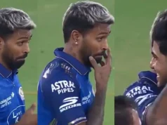 IPL 2026 (GUARDA): Hardik Pandya prende in giro Shubman Gill sulla sua barba fresca nel gioco GT vs MI