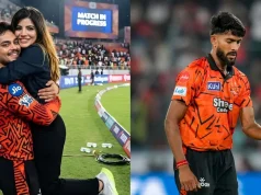 IPL 2026: la fidanzata di Ishan Kishan, Aditi Hundia, celebra il debutto da sogno di Praful Hinge per SRH contro RR