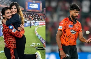 IPL 2026: la fidanzata di Ishan Kishan, Aditi Hundia, celebra il debutto da sogno di Praful Hinge per SRH contro RR