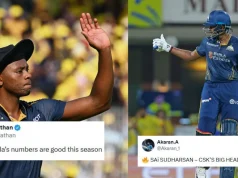 I fan si scatenano mentre Kagiso Rabada e Sai Sudharsan sono i protagonisti della vittoria dominante della GT sul CSK