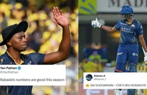I fan si scatenano mentre Kagiso Rabada e Sai Sudharsan sono i protagonisti della vittoria dominante della GT sul CSK