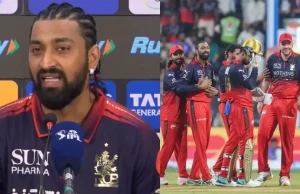 Krunal Pandya rivela il suo obiettivo finale dopo la vittoria di RCB su MI nell’IPL 2026