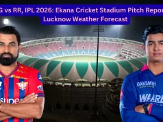 LSG vs RR, IPL 2026: rapporto sul campo dell’Ekana Cricket Stadium e previsioni meteo di Lucknow