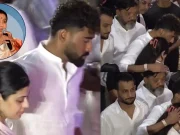 GUARDA: Mohammed Siraj consola l’emozionato Zanai Bhosle all’ultima cerimonia di Asha Bhosle