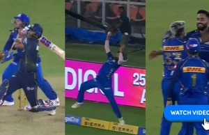 GUARDA: Naman Dhir sferra un colpo sorprendente per licenziare Washington Sundar nello scontro GT vs MI IPL 2026