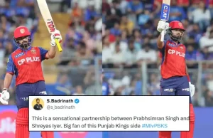 I fan impazziscono mentre Prabhsimran Singh e Shreyas Iyer aiutano PBKS a inseguire 196 con facilità contro MI nell’IPL 2026