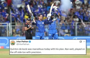IPL 2026: i fan impazziscono mentre Quinton de Kock illumina Wankhede con un secolo sensazionale nella partita MI vs PBKS