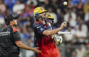 IPL 2026: il battitore RCB Tim David penalizzato per aver disobbedito agli arbitri durante lo scontro MI