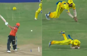 GUARDA: Ruturaj Gaikwad grida per licenziare Travis Head nello scontro SRH vs CSK IPL 2026