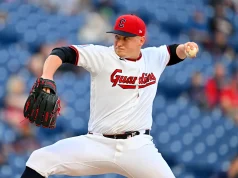 L’offerta infruttuosa del debuttante dei Guardiani Parker Messick è stata fermata dagli Orioles al 9 ° inning