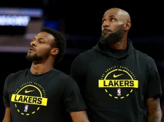 LeBron James dice che Bronny James è pronto per i playoff contro i Lakers: “Guadagnato e meritato”