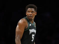 Secondo quanto riferito, Anthony Edwards potrebbe tornare ai Timberwolves per Gara 3 o 4 contro gli Spurs “al minimo”