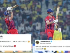 I fan impazziscono quando il colpo esplosivo di Mitchell Marsh porta l’LSG alla straordinaria vittoria contro il CSK nell’IPL 2026