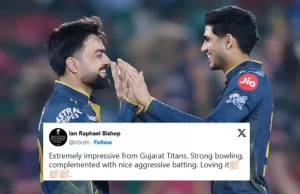 I fan esplodono mentre Shubman Gill e Rashid Khan guidano GT verso un’enfatica vittoria su RR nell’IPL 2026