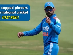 I 5 giocatori con più presenze nel cricket internazionale con Virat Kohli