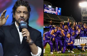 Shah Rukh Khan festeggia la vittoria dei LA Knight Riders per il primo titolo della Major League Cricket